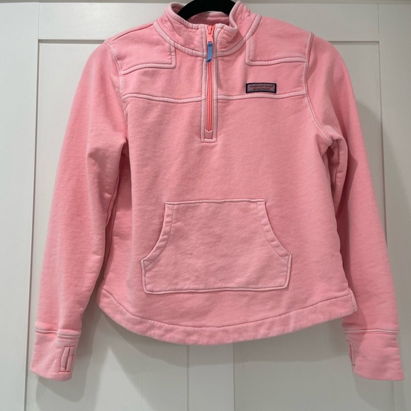 Vineyard Vines Girls Quarter Zip Size L - Picture 1 of 4